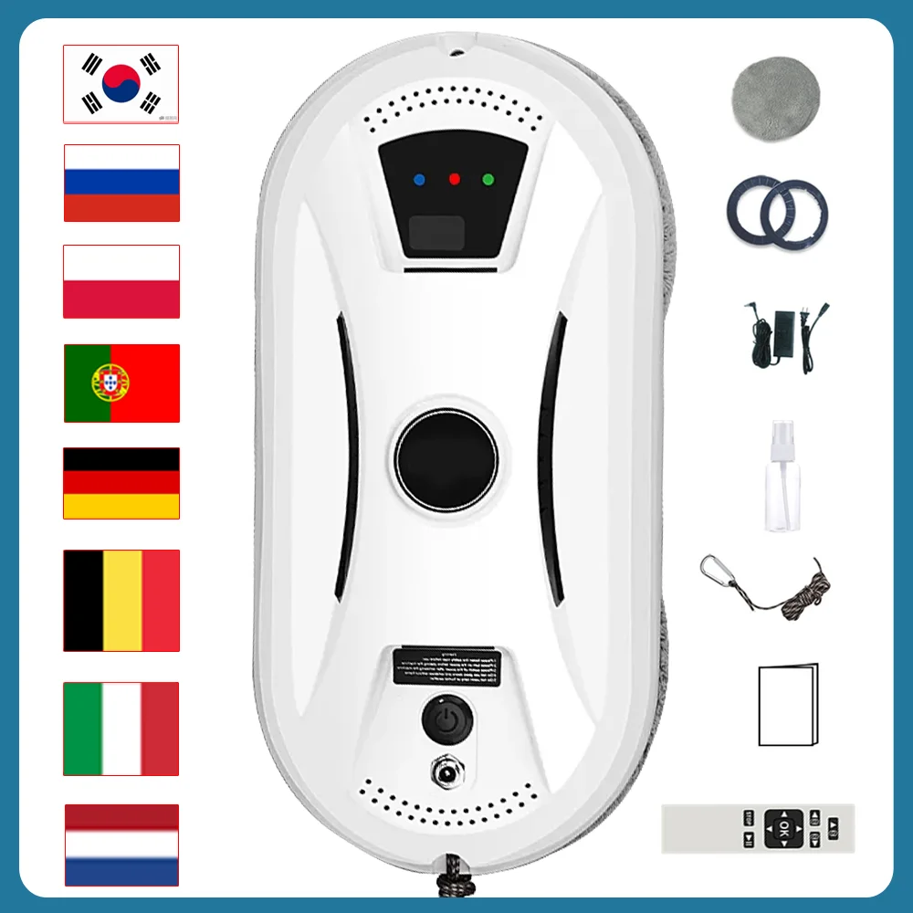 

Intelligent household appliance Robot window cleaner for home,Window Cleaner Robot smart electric vacuum with remote control an