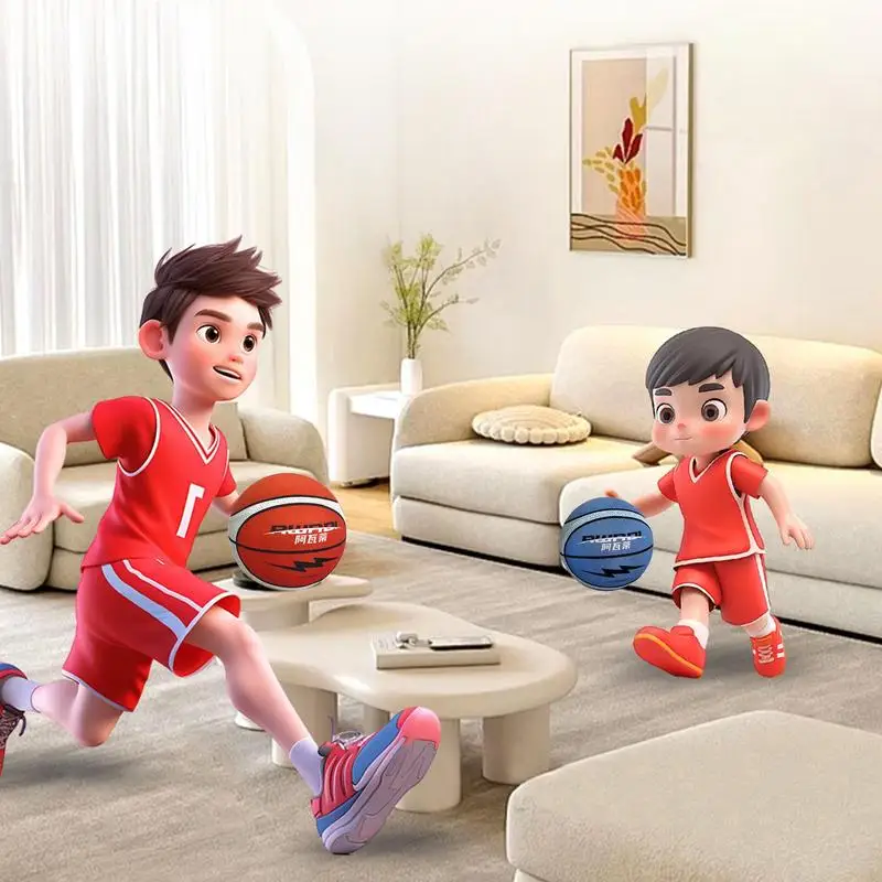 Бесшумный баскетбольный мяч для тренировок в помещении высокоэластичный