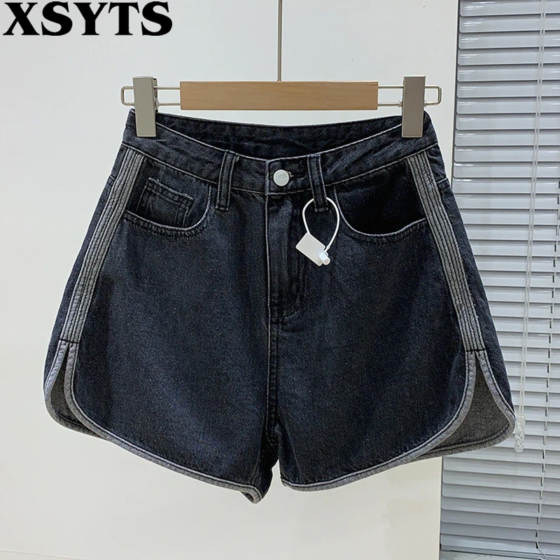 

Pantalones De Baggy Jeans Mujer Korean Fashion Vaqueros Pants Women Casual Denim Shorts Female 2022 High Waist Cowboy Trousers