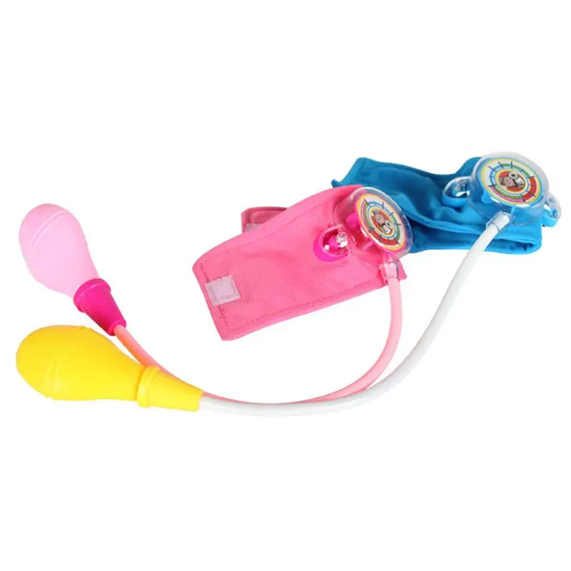 

Children Simulation Family Doctor Toy Small Nurse Mini Blood Pressure Meter Medical Baby Boys Girls Funny Game Cosplay Pretend P