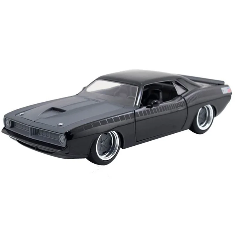 

Модель игрушечного автомобиля из сплава литой под давлением масштаб 1:24 Плимут статическая модель автомобиля для детей и взрослых Коллекционные сувениры веер подарок