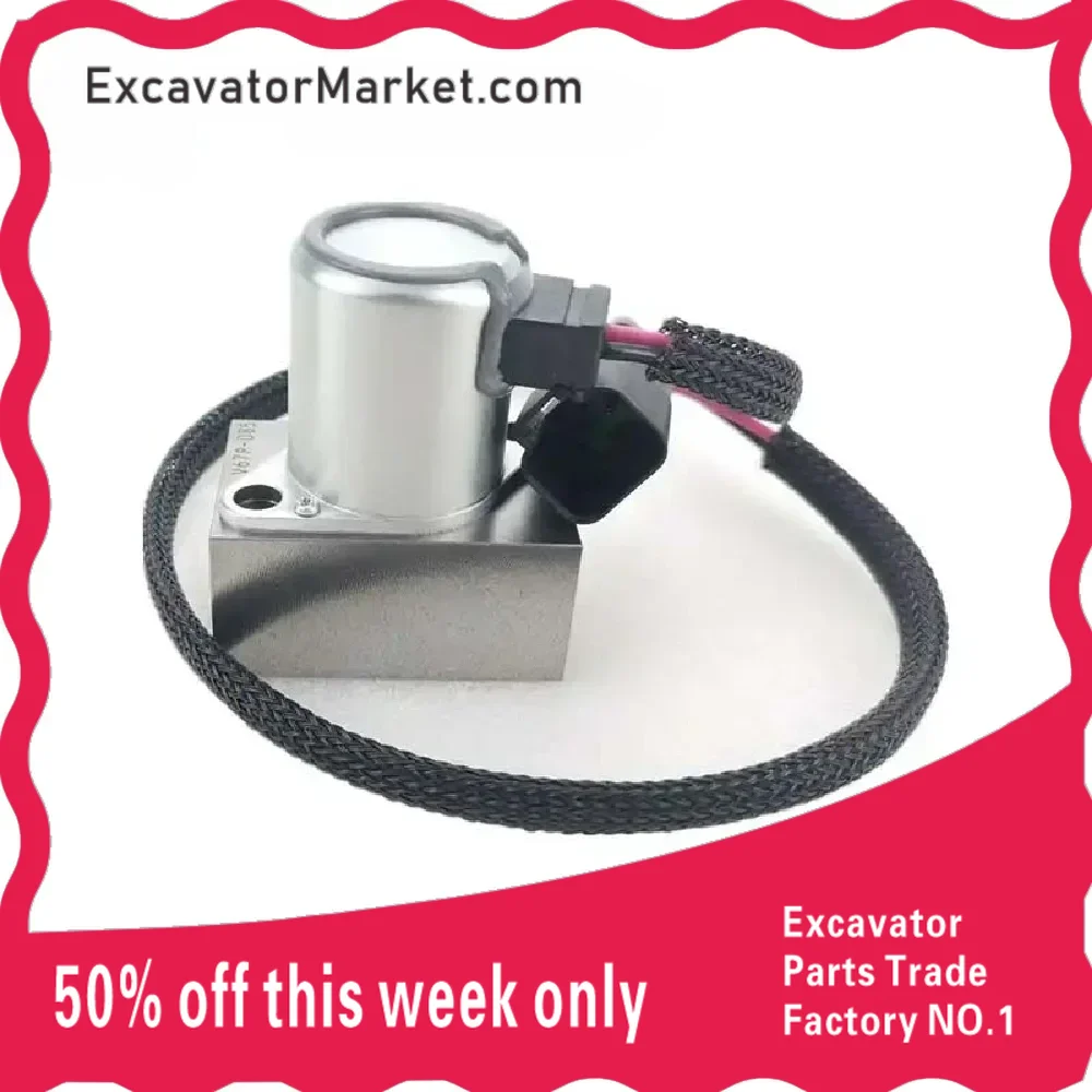 JSWP PC200-7 PC200-6 PC220-6 PC300-6 электромагнитный клапан для экскаватора Komatsu 20Y-60-32120 206-60-51130