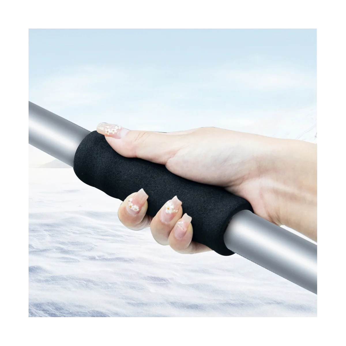 

Зимняя искусственная Снежная Лопата 3 в 1, складной дизайн, портативная Снежная Лопата для экстренных ситуаций, для автомобиля, грузовика, кемпинга