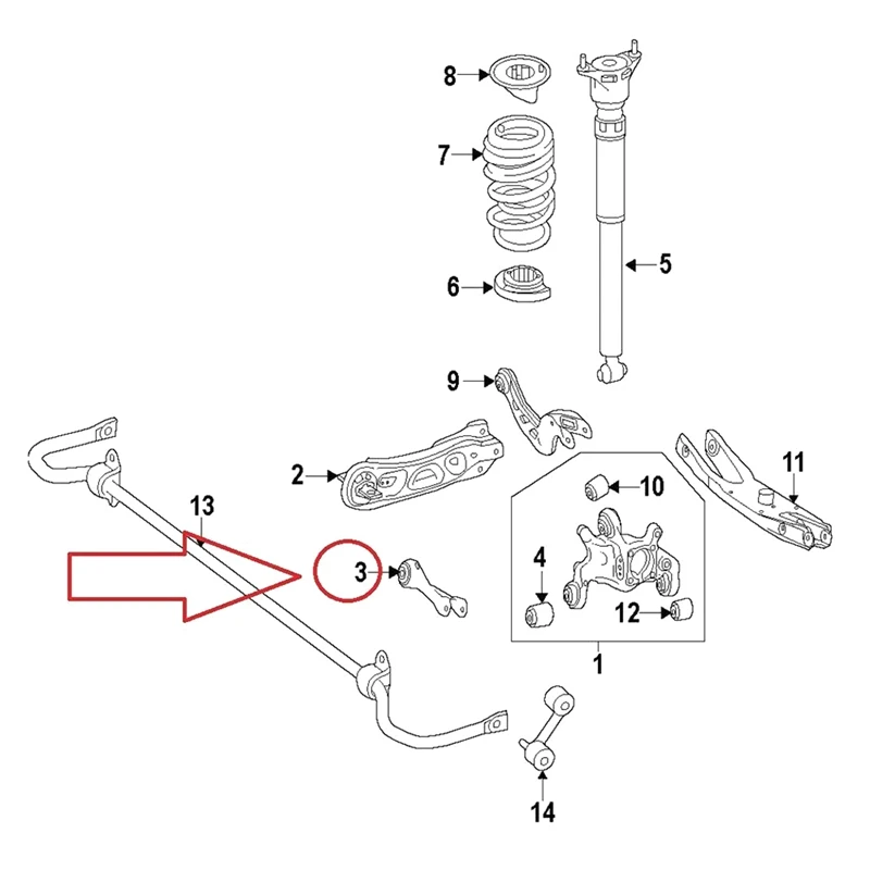 Задний рычаг управления 1 шт. задний левый Wishbone 2463500053 Сменные аксессуары для Mercedes