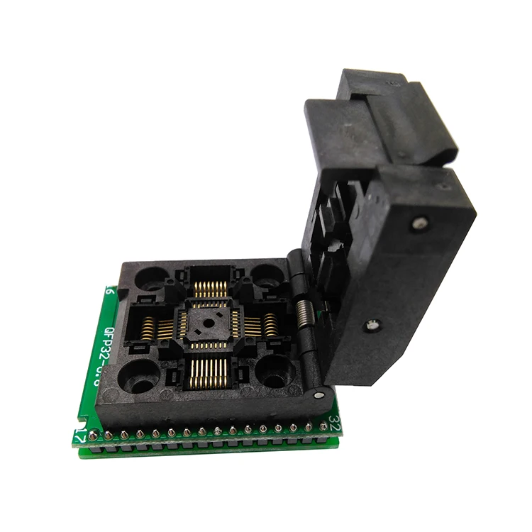 

QFP32 to DIP32 programmer 0.8mm pitch TQFP32 FQFP32 conversion seat IC chip read and write tool