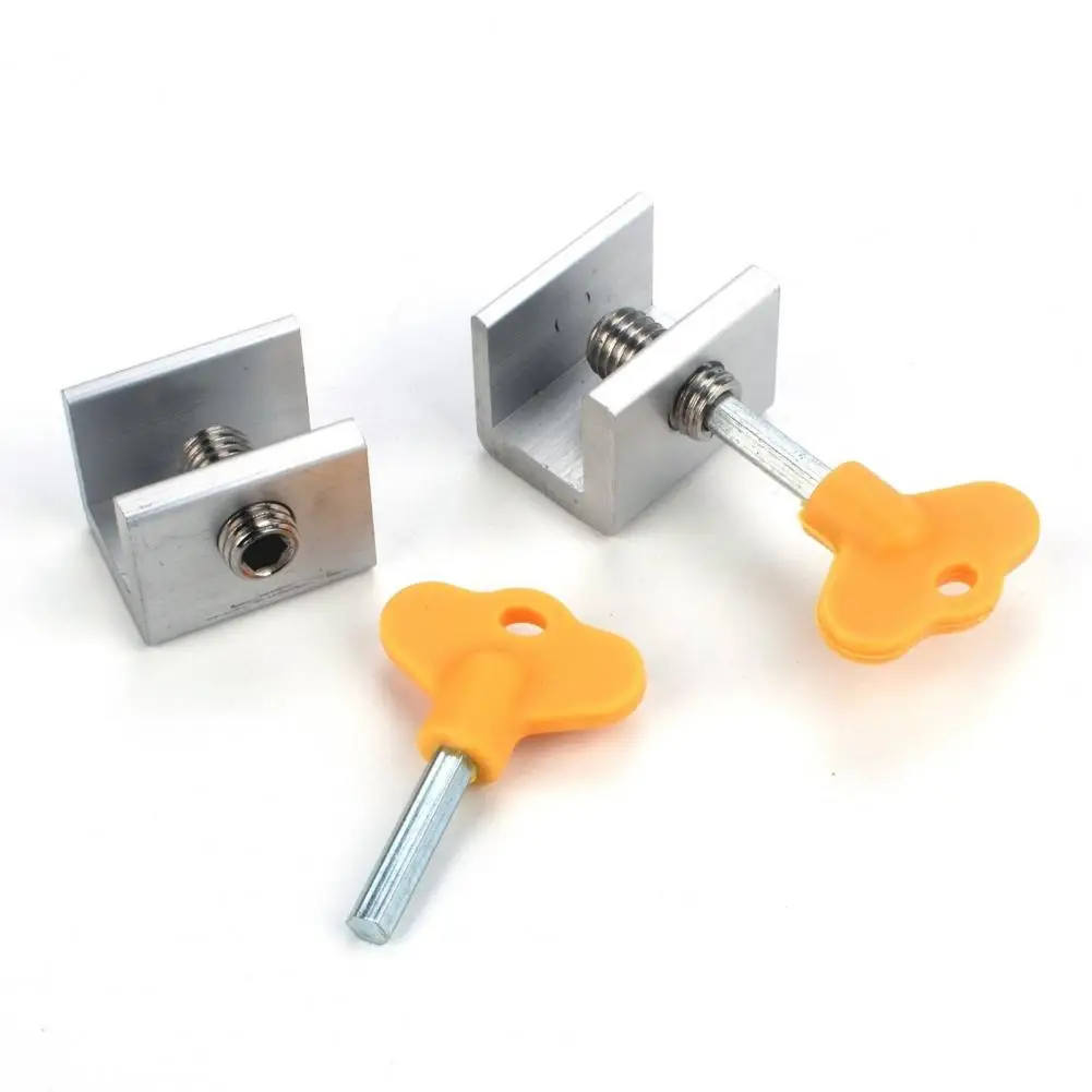

Excellent Sliding Door Lock Adjustable Reusable Aluminium Alloy Door Limiter for Children's Room
