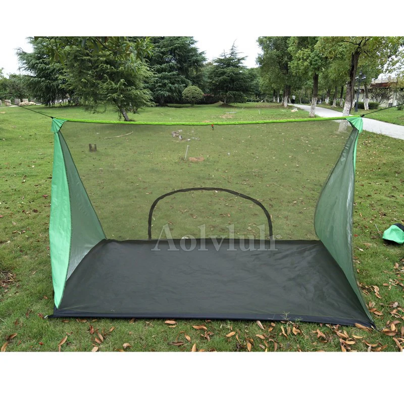 

Portable Poleless Hanging Inner Tent For Outdoor Ultralight Mosquito Repellent Mesh Net Tent Summer Camping Tent 210*120*130cm