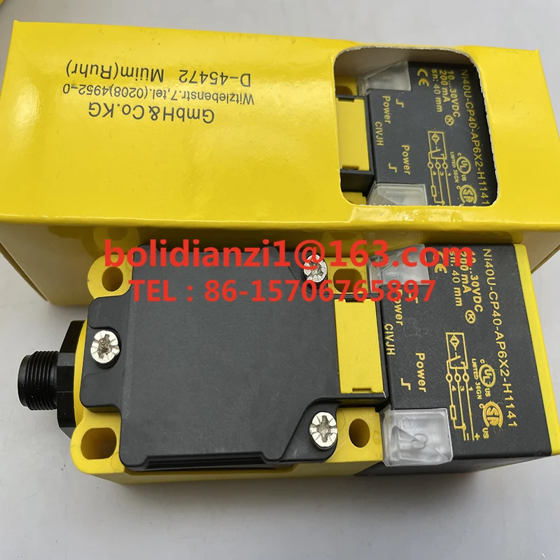 Оригинальный датчик Ni40u-CP40-AP6X2 Ni40u-CP40-AN6X2 NI40-CP40-AN6X2 NI40-CP40-AP6X2