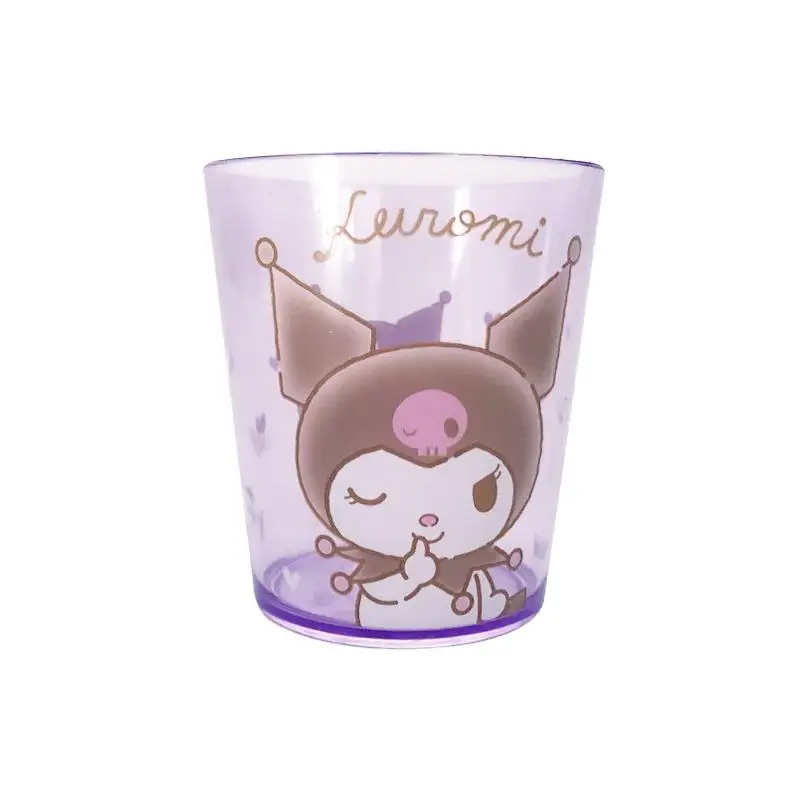 

Мультяшная кавайная чашка Sanrios Hello Kitty Kuromi Mymelody Cinnamoroll симпатичная аниме креативная чашка для холодных напитков детская чашка для полоскания...