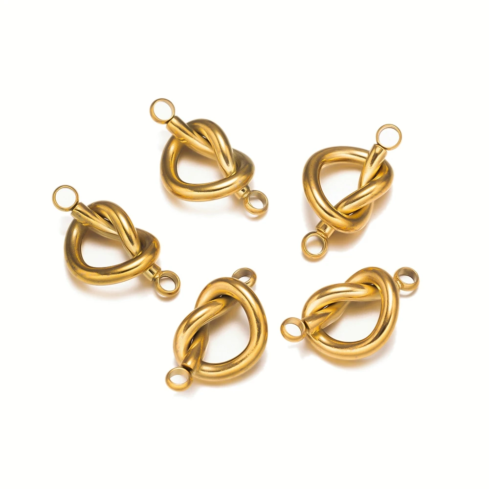 2 шт./партия подвески из нержавеющей стали в форме сердца