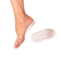 transparent silicone heel pad soft foot pad heel spur m women radicular pain thick shock absorbing arch suport insoles women