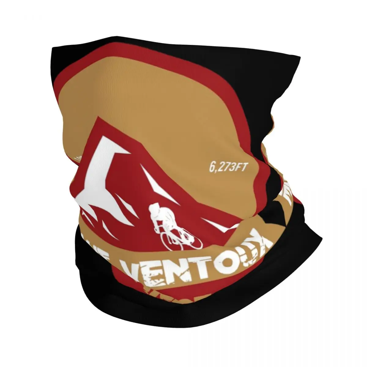 Шарф-повязка на шею с принтом унисекс