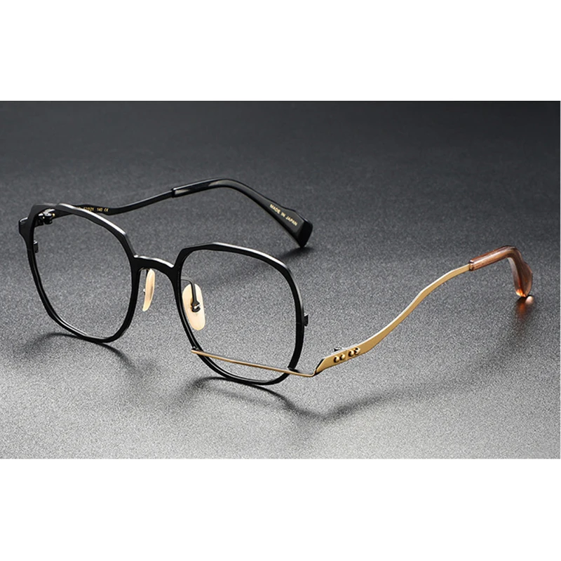 Belight Optical Women Men Japan Personality Style Design Titanium Prescription Eyeglasses Spectacle Frame Eyewear MM-0059