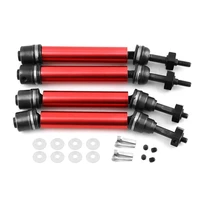 4pcs metal front and rear drive shaft cvd for losi rock rey 110 rc car upgrades parts accessories