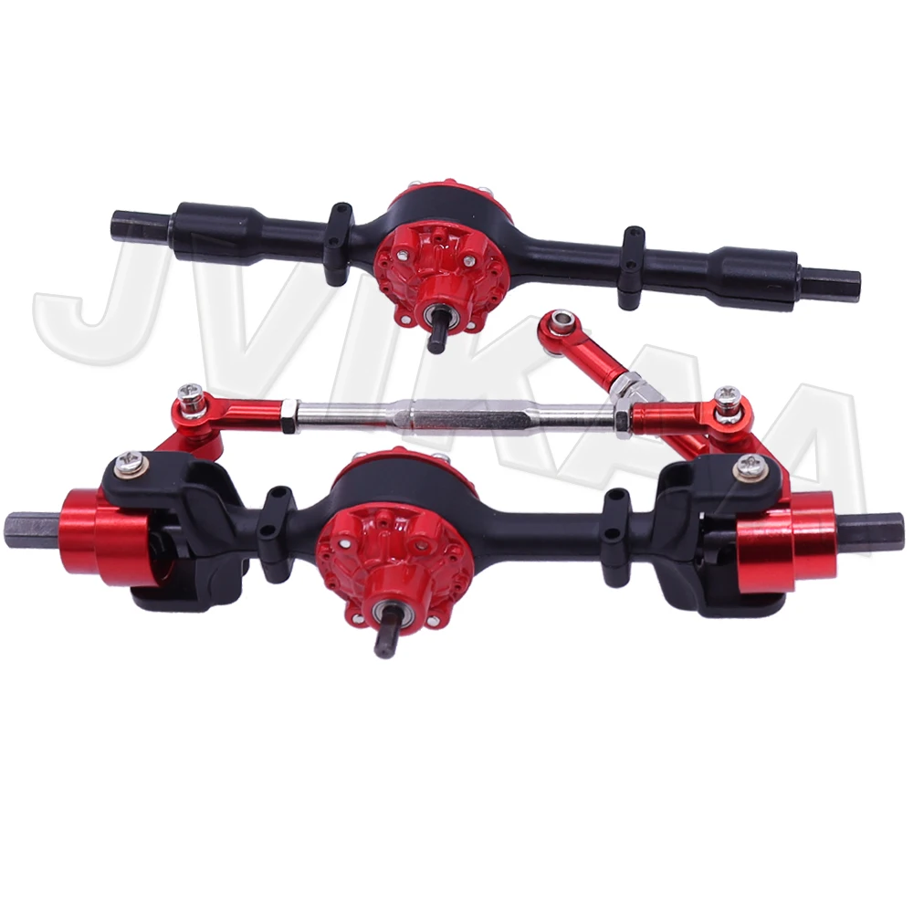 WPL C14 C24 C34 C44 B14 B24 металлическая Шестерня AxleFront и задняя мостовая ось для 1/16 RC