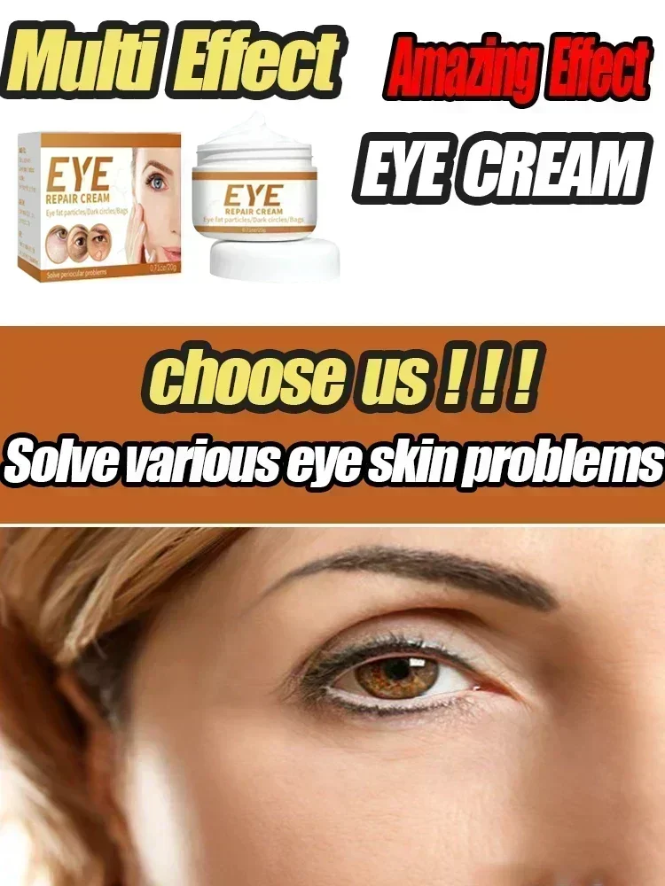 Hot sales Eye Fine Lines Dark Circles Cream Remove Bags Puffiness Way Work Under Eyes Lightening Moisturizing Whitening