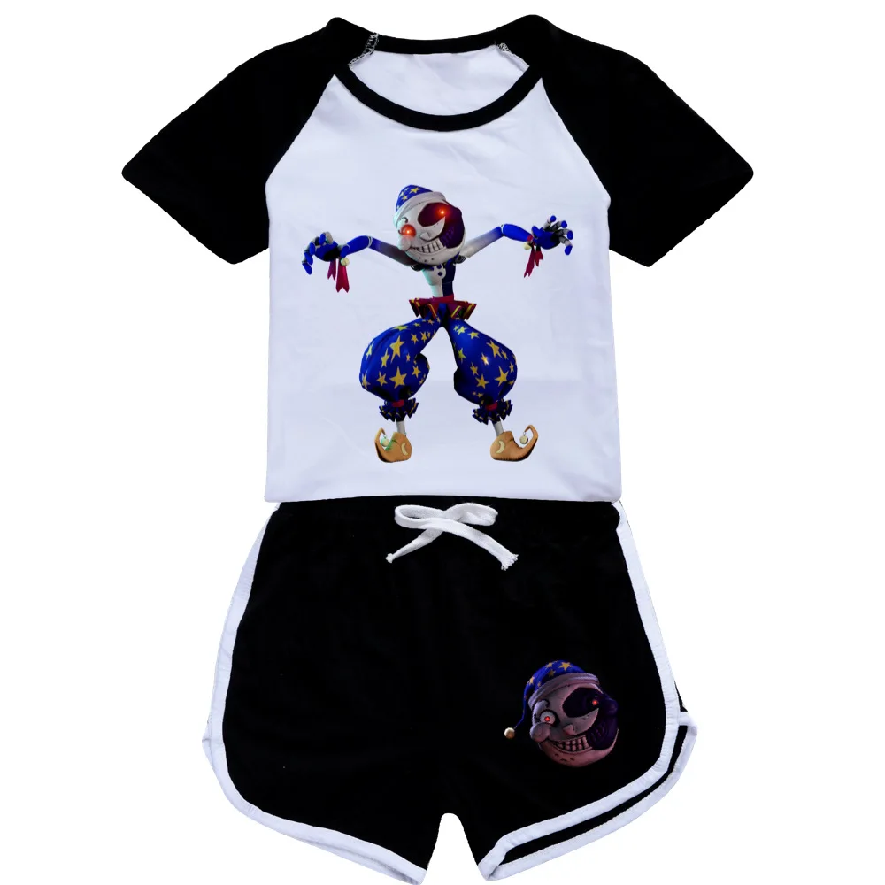 Детский спортивный костюм футболка и шорты для мальчиков девочек