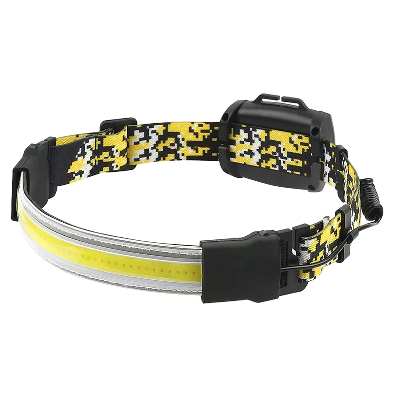 

Светодиодный головной фонарь с дальним светом, головная повязка для детей и взрослых, для бега, кемпинга, пешего туризма, рыбалки, охоты, ска...