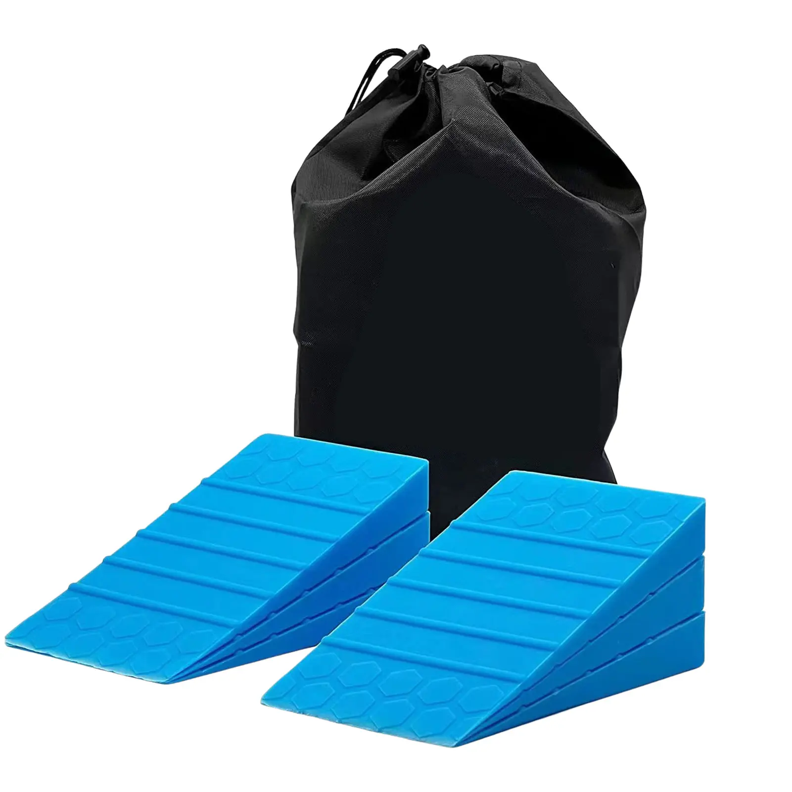 

6pcs Heel Elevated Squat Block 6pcs Squat Wedge Block Squat Platform For Heel Elevated Squats And Calf Raises Heavy-Duty