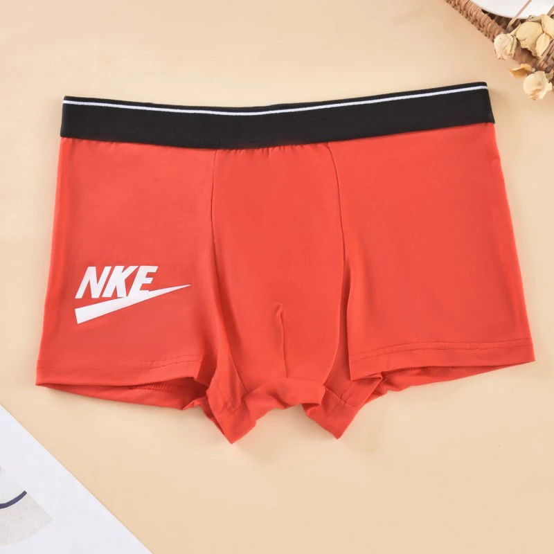 

5Pcs Plus Size Men Underwear Flat Pants Dry and Comfortable Men's Underpants 4XL Boxers Breathable Non Marking Panties Boxer