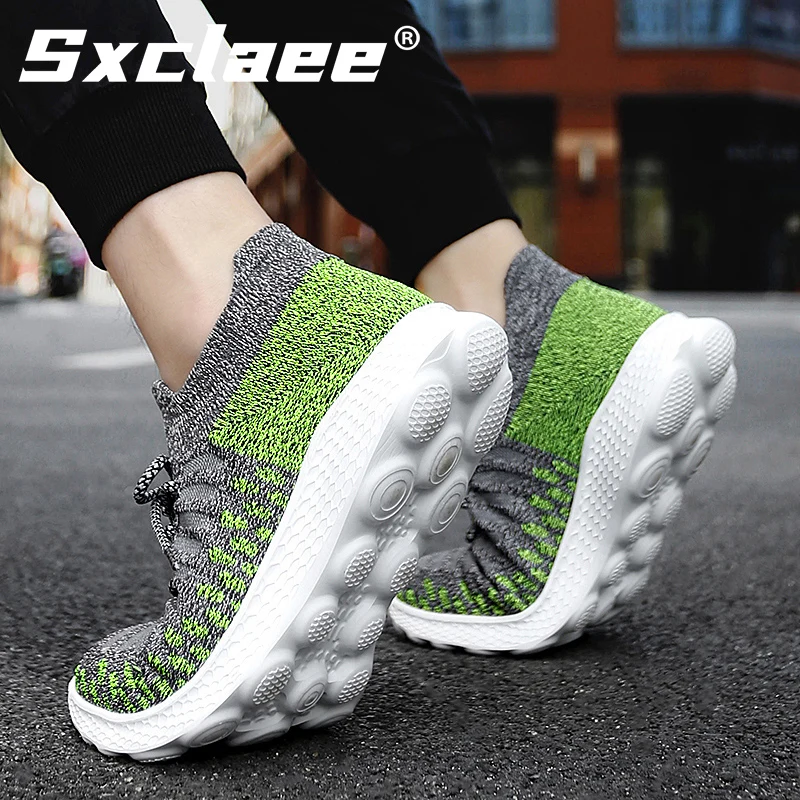 

Fashion simple men's casual shoes breathable cushioning jogging men's sports shoes outdoor non-slip sports men's shoes