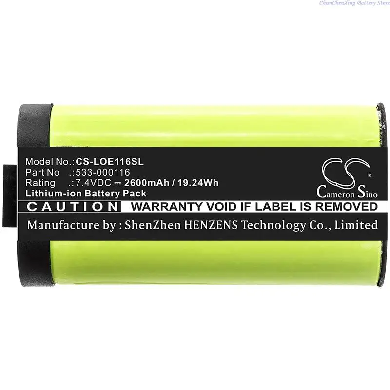 Аккумулятор для динамика Cameron Sino 2600 мАч/3400 мАч 533-000116 533-000138 Logitech S-00147 UE MegaBoom 1 |