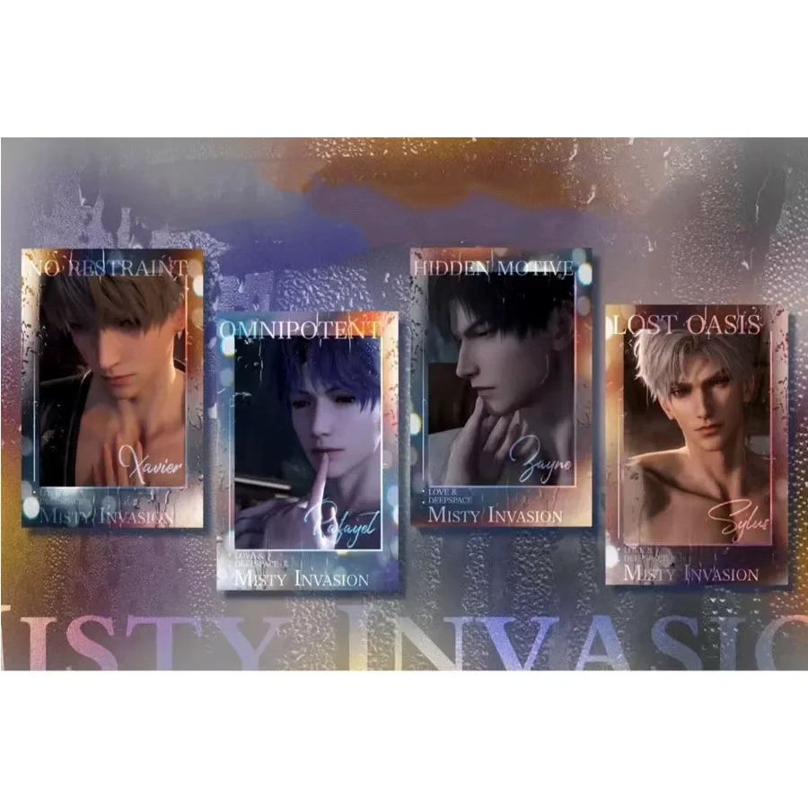 

Набор открыток "Любовь и глубокое пространство" nbyinto 4 шт.