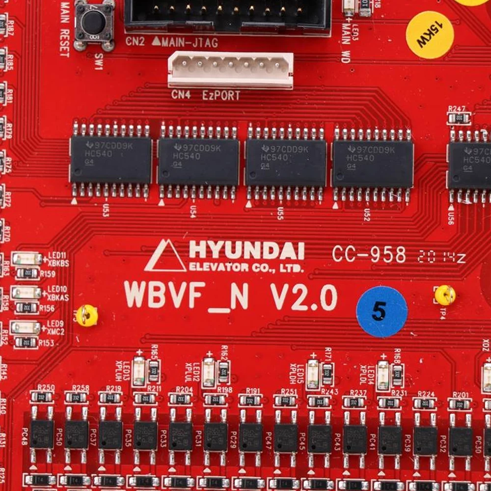 HYUNDAI Elevator STVF9 Main PCB Board WBVF-N V1.1 / V2.1 1 Piece enlarge