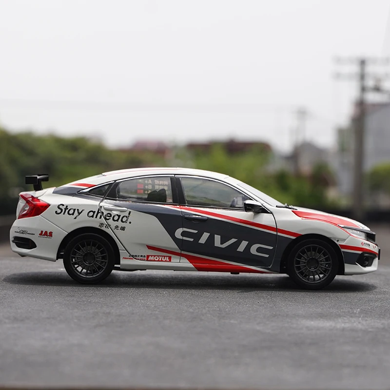 

Модель автомобиля из сплава для ралли 10 поколения Civic 1:18