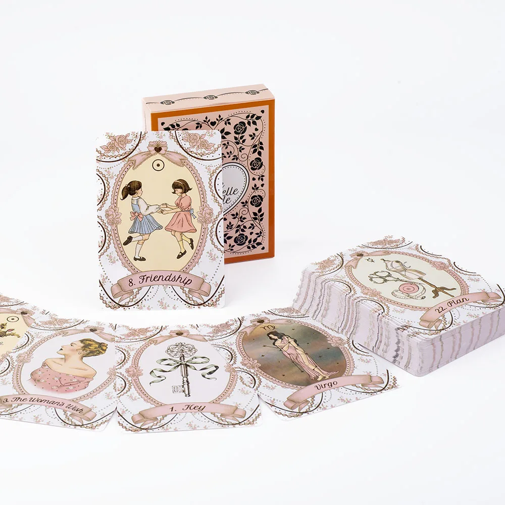 The Rosebelle карты памяти формата А а 65 карт английском искусственное Дека гадания