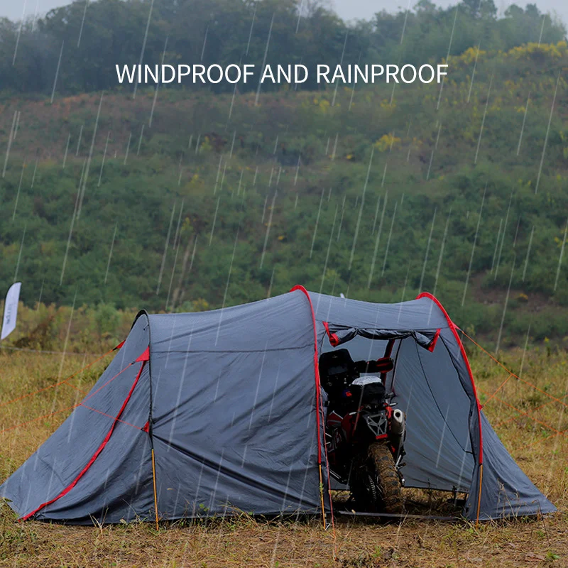 

YOUSKY Tents Outdoor Camping 1-2 People Ourdoors Trekking Tent Rainproof Hiking Motorcycle Camping Tent