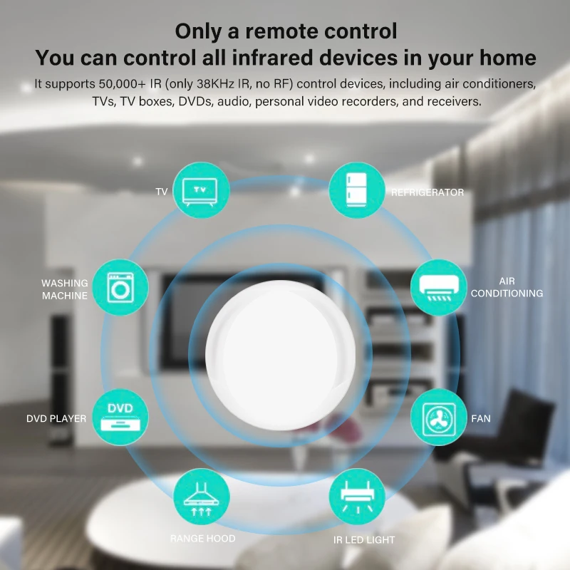ИК-пульт дистанционного управления Tuya с Wi-Fi для кондиционера и телевизора