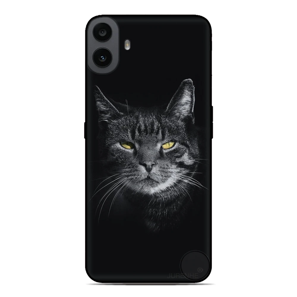 Фото Чехол с рисунком черной кошки для ASUS Zenfone 10 9 8 Flip 5z ROG Phone 2 3 5 5s 6 7 Pro ZS630KL, силиконовый мягкий чехол на заднюю панель, Funda №4