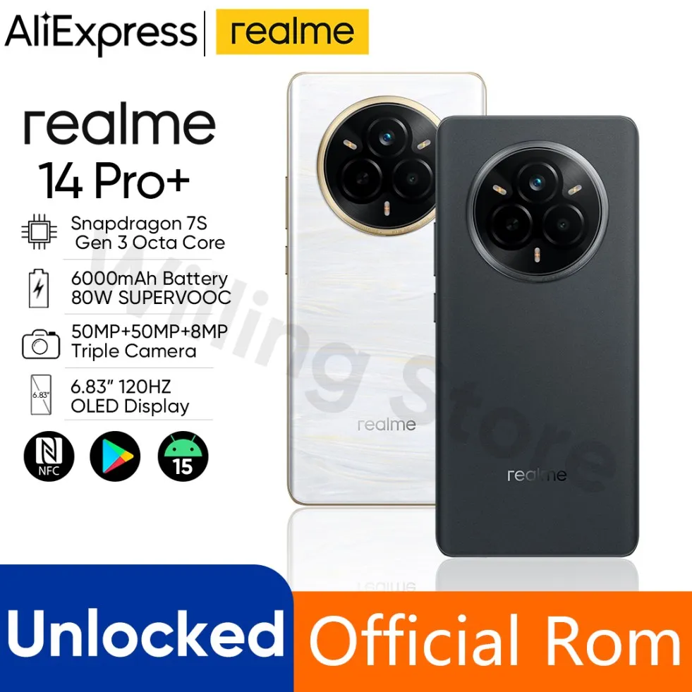 Смартфон Realme 14 Pro+ 12/256ГБ 12/512ГБ