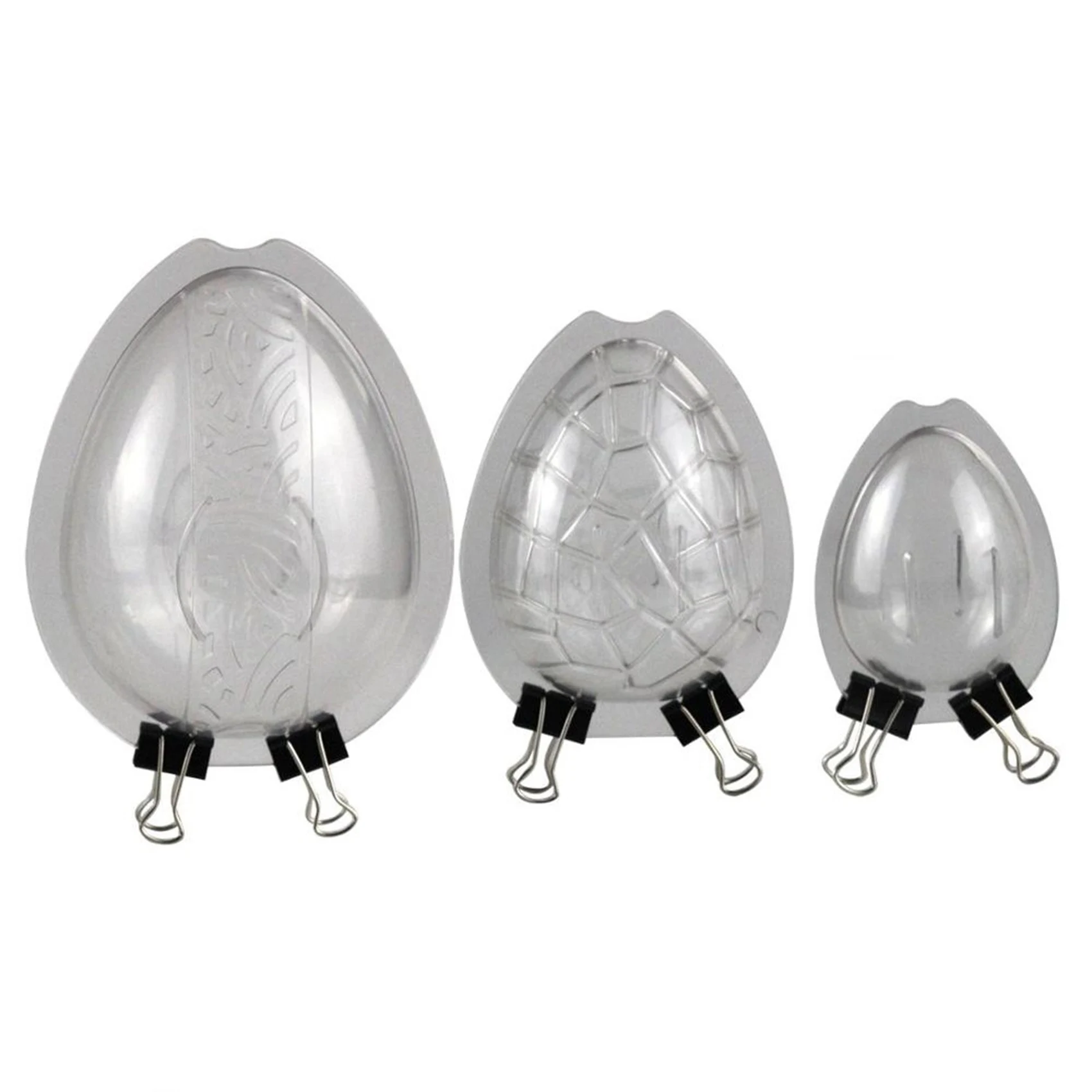 

6 PCS DIY Chocolate Mold 3D Easter Eggs Mold Baking Candy Mould Cake Decorating Kitchen Baking Pastry Confectionery Tool