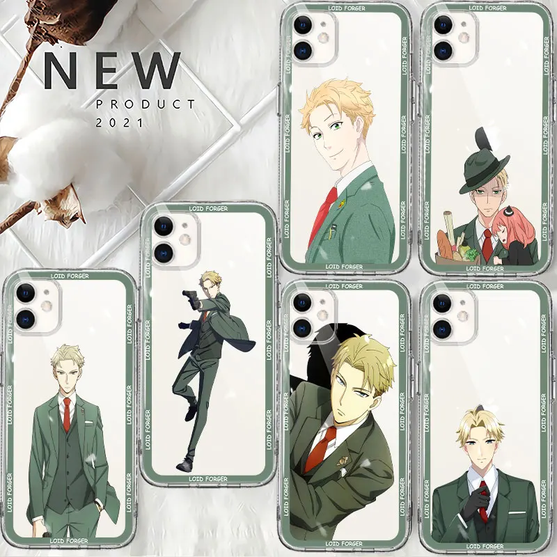 

Phone Case Capinha Spy Family Loid Forger For Apple iPhone 14 Pro Max 13 11 12 XR X 8 7 Plus Mini 6S 6 XS 5 12mini 13mini