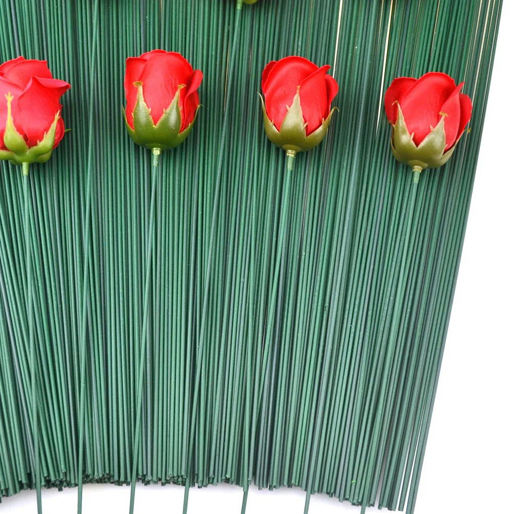 

Wire Stem Floral Flower Making Bouquet Stems Florist Green Wreath Bouquent Diy Gauge Supplies Arrangement Wedding Greenery