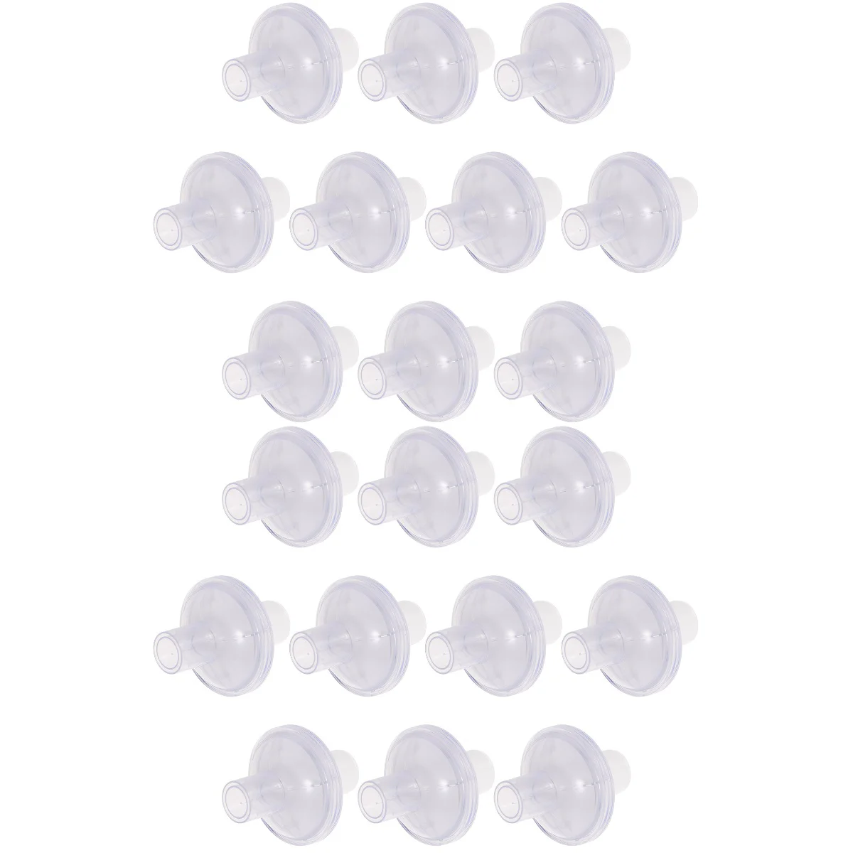 

20 pcs Air Filters Hose Filter Transparent Tube Filters for Most 22mm Tubing Machines