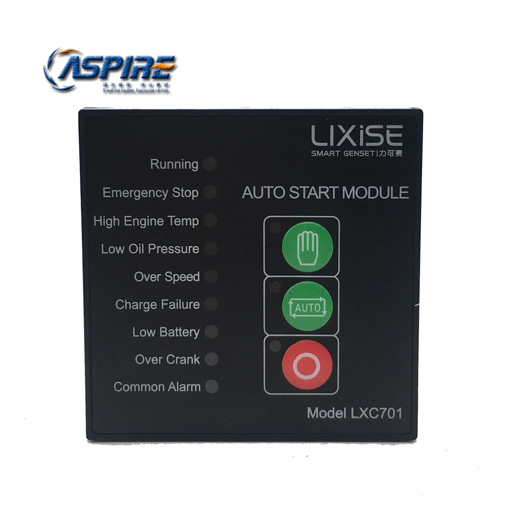 Оригинальный LIXiSE LXC701 Замена DSE501 управление генератором автоматического запуска