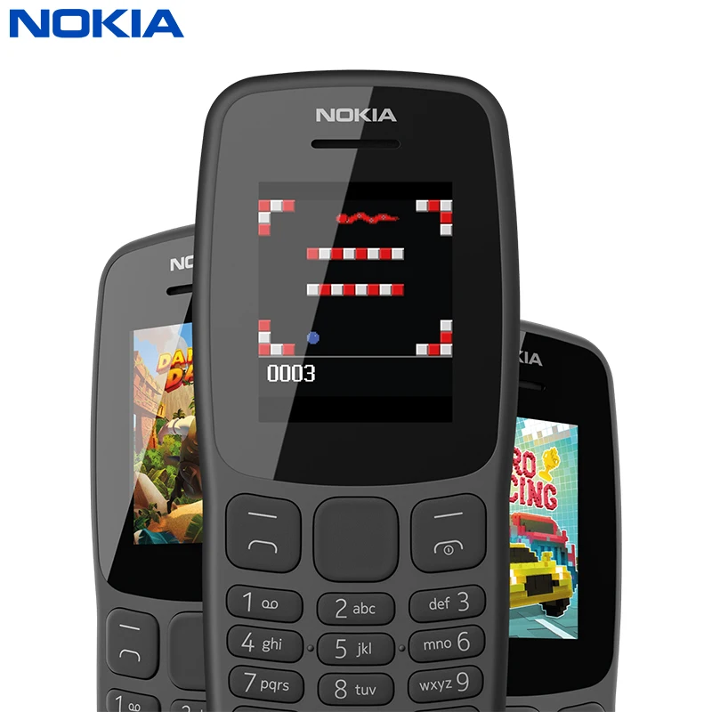 

Nokia student mobile phone 106 button mobile phone classic backup function children dual card dual standby elderly mobile phone