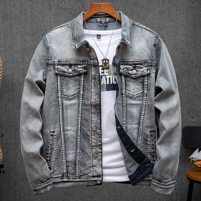 

2023 Men's Retro Casual Denim Jacket