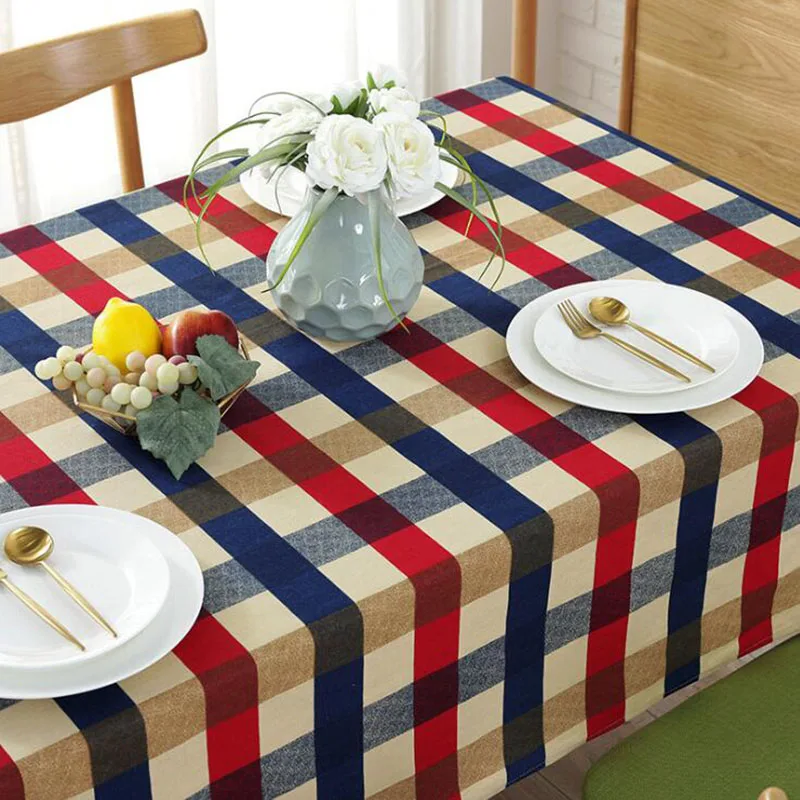 

Fabric Tablecloth Dining Table Cloth Desk Cover Rectangular for Table Cover Wedding Decoration Rectangular Manteles De Mesa