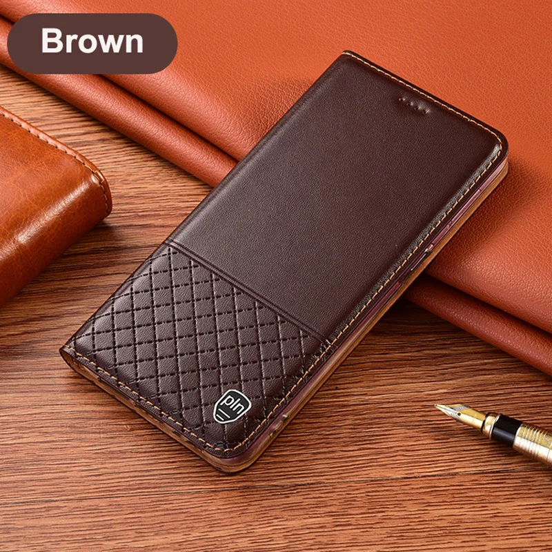Luxury Genuine Leather Case For Asus Rog 3 5 Ultimate 5s Pro Rog Phone II ZS660KL Zenfone 6 7 Pro 8 Magnetic Flip Cover Wallet