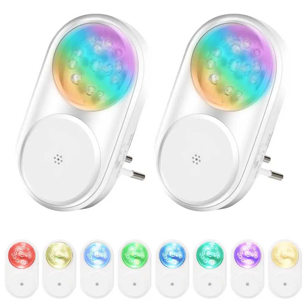 

2 шт., настенный светильник с RGB-подсветкой