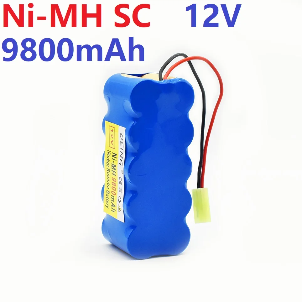 Перезаряжаемый аккумулятор NiMH пылесборник SC 12 В 9800 мАч Pour Rowenta RH5488 RH846301 RH846901 RS-Rh5205 Перезаряжаемый аккумулятор NiMH пылесборник SC 12 В 9800 мАч Pour Rowenta RH5488 RH846301 RH846901 RS-Rh5205