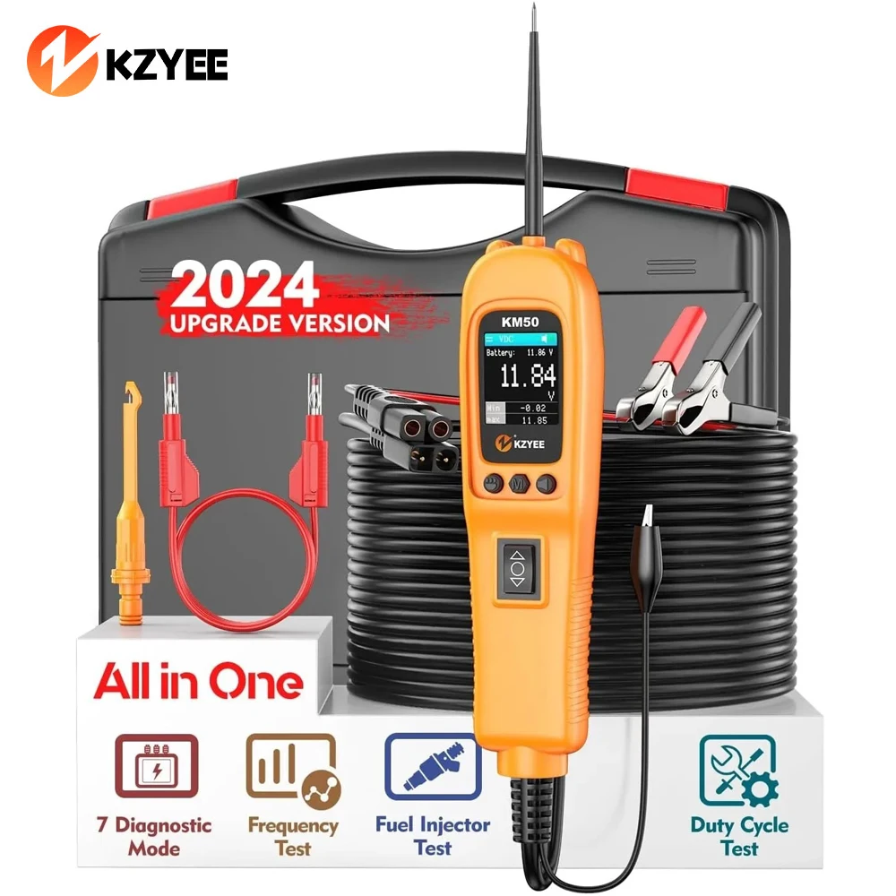 Комплект зондов для обнаружения электрической цепи KZYEE KM50 12 В/24 В