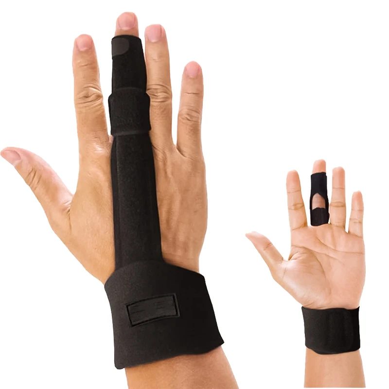 Adjustable Finger Splint Joints Fractures Stabilizer Medical Grade Aluminum Brace Support Trigger Finger Hand Support Recovery