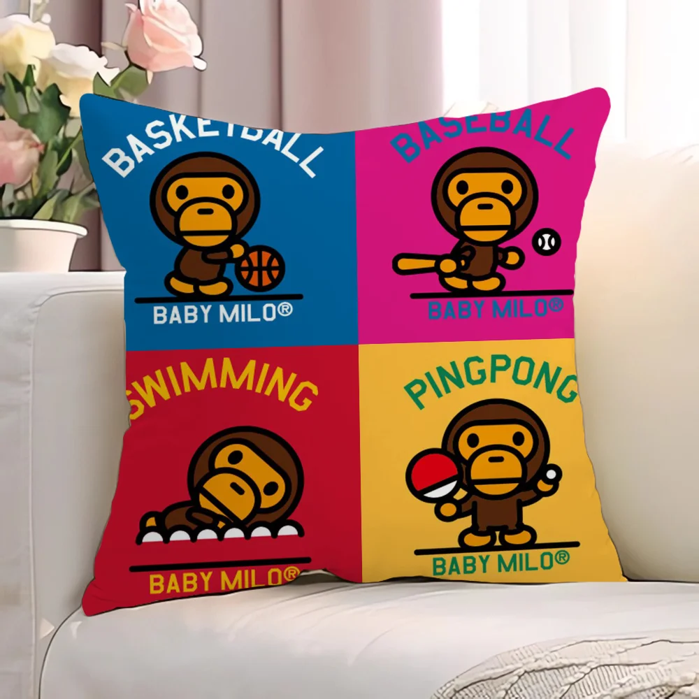 Искусственный Аниме Плюшевый Чехол Для Подушки 45x45 См Декоративная Наволочка