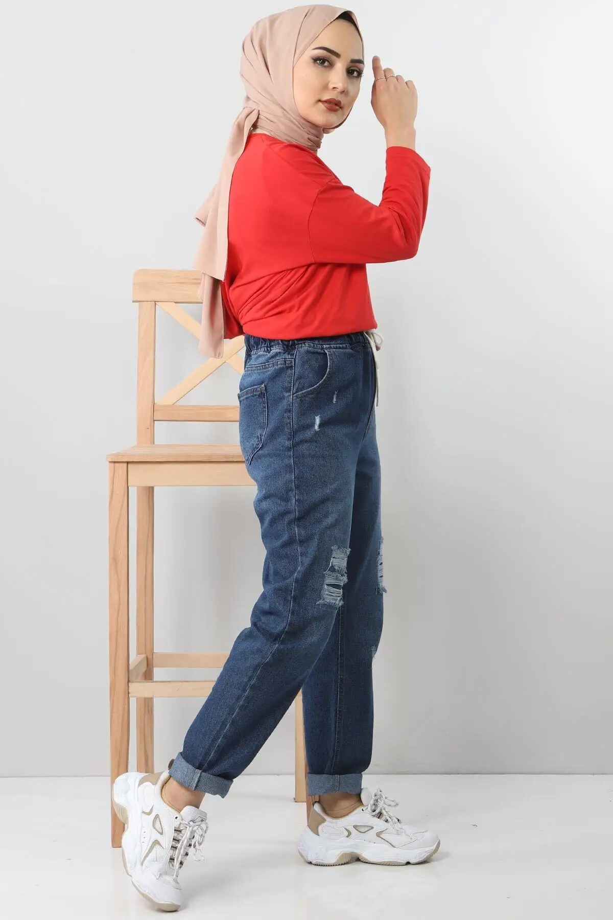 

Women's Jeans Dark Laser Women's Islamic Clothing Pants