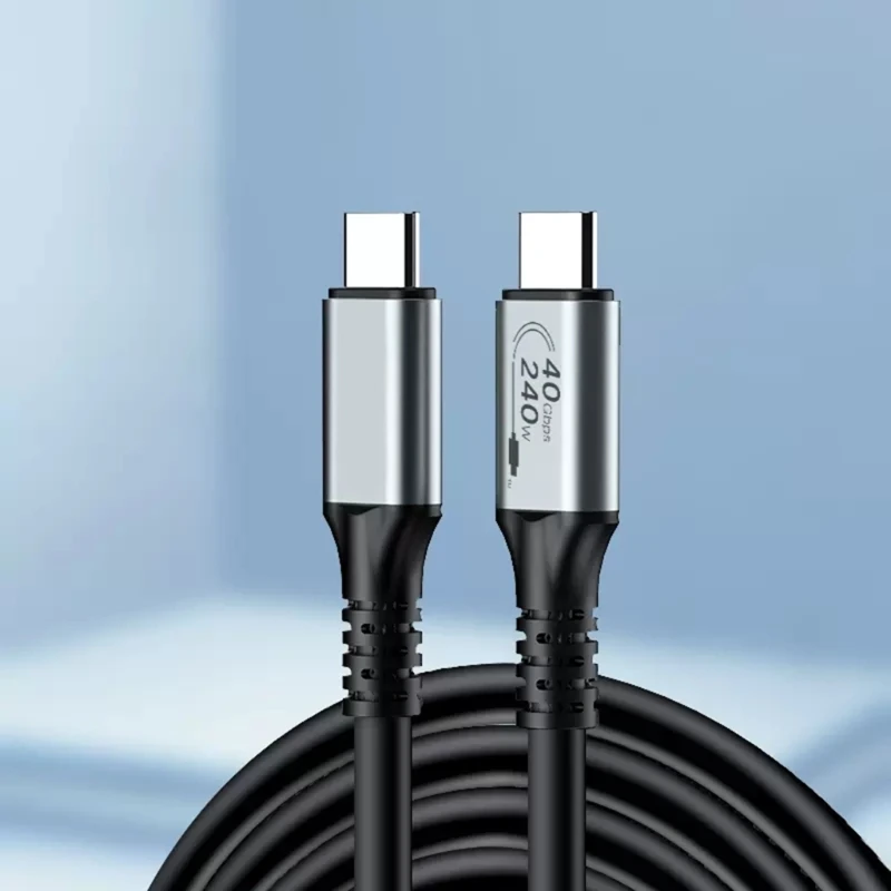 

Коаксиальный кабель USB Type-C для THUNDERBOLT 4, 240 Вт, 40 Гбит/с, 8K